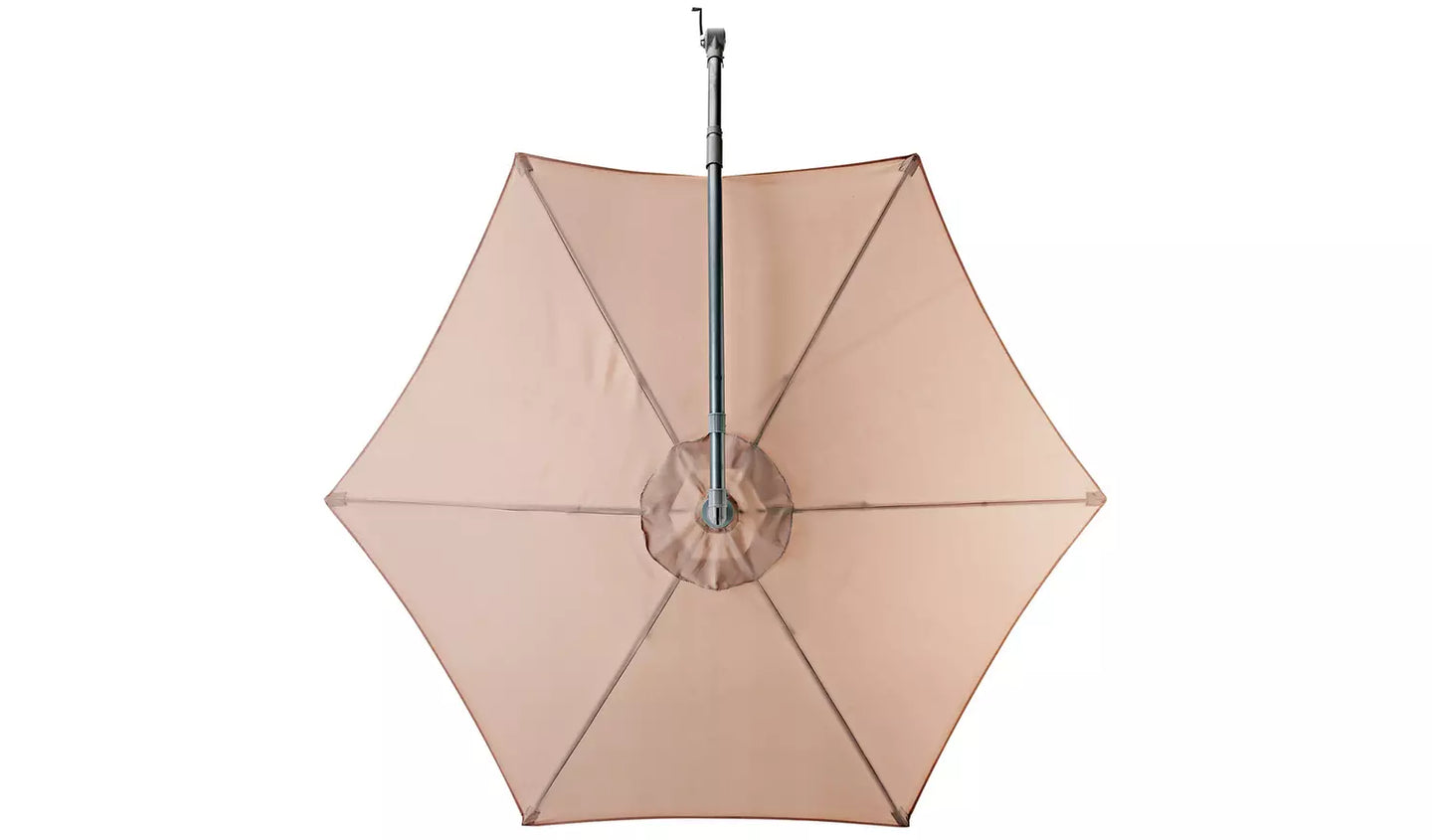 Habitat 2.5m Overhanging Garden Parasol - Cream